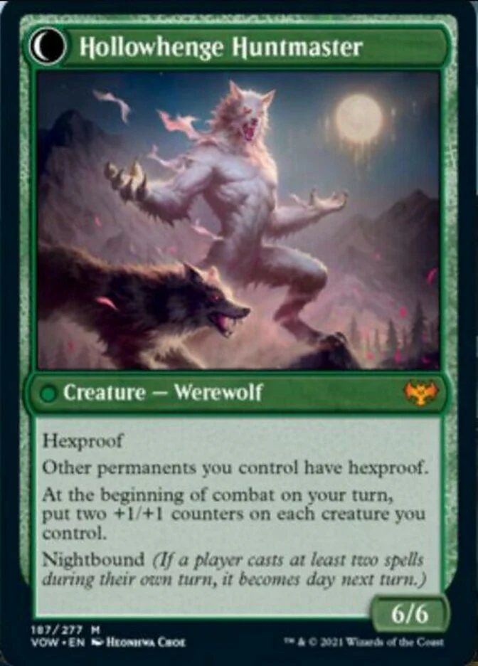 Avabruck Caretaker // Hollowhenge Huntmaster [Innistrad: Crimson Vow] - Image 2