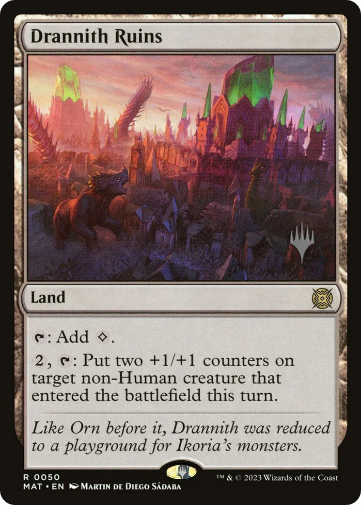 Drannith Ruins (Promo Pack) [The Lost Caverns of Ixalan Promos] - Image 2