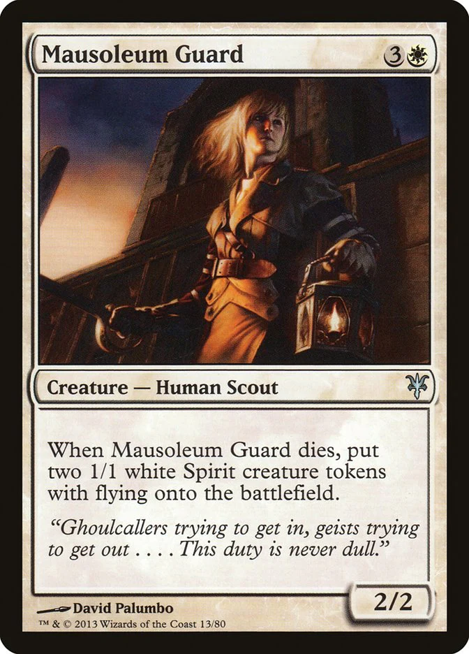 Mausoleum Guard [Duel Decks: Sorin vs. Tibalt] - Image 2