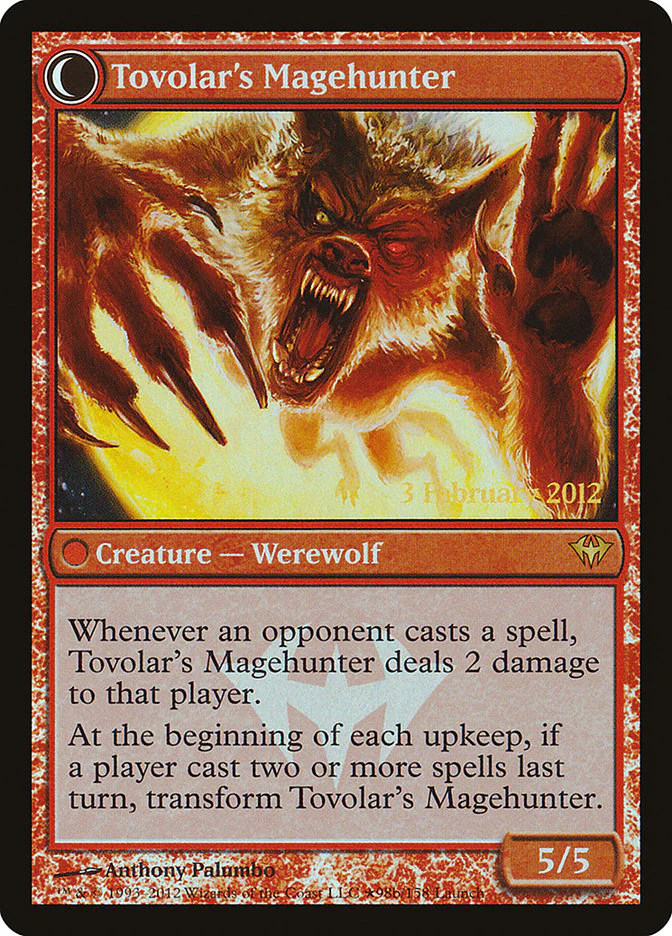 Mondronen Shaman // Tovolar's Magehunter (Launch) [Dark Ascension Promos] - Image 2