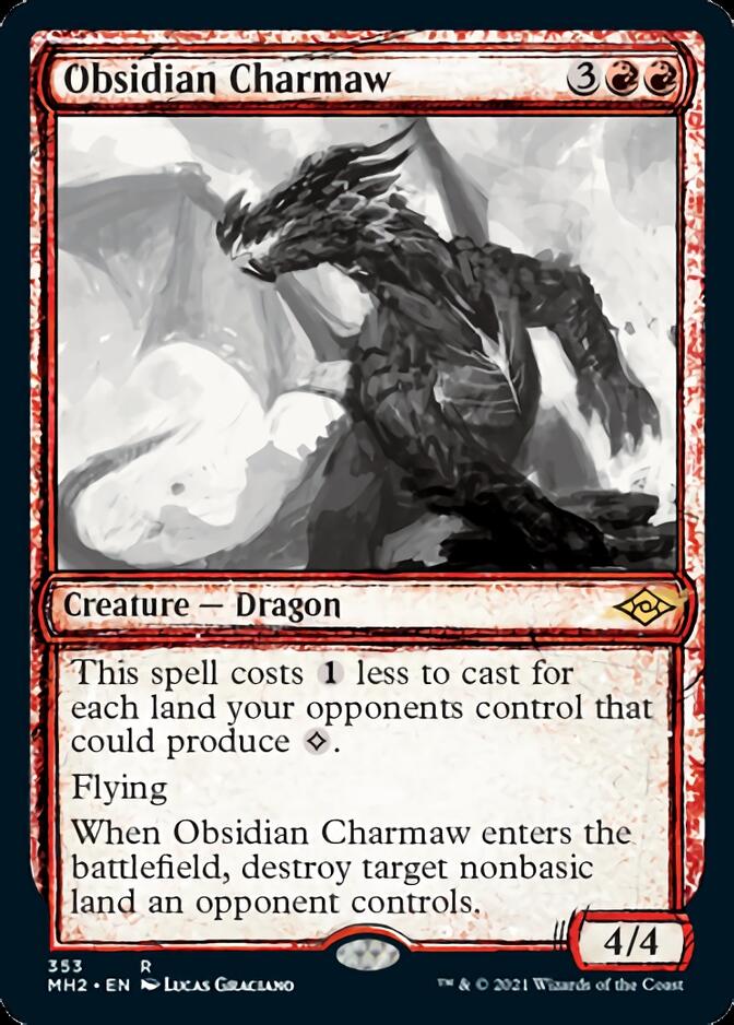 Obsidian Charmaw (Sketch) [Modern Horizons 2] - Image 2