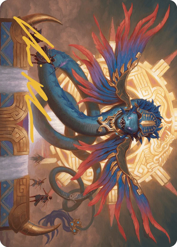 Ojer Pakpatiq, Deepest Epoch Art Card (13/81) (Gold-Stamped Signature) [The Lost Caverns of Ixalan Art Series] - Image 2