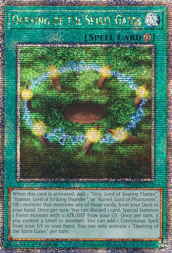 Opening of the Spirit Gates [MP24-EN019] Quarter Century Secret Rare - Image 3