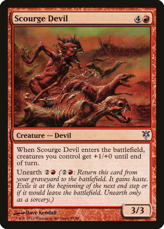 Scourge Devil [Duel Decks: Sorin vs. Tibalt] - Image 2