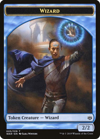Servo // Wizard Double-Sided Token [Challenger Decks 2020 Tokens] - Image 2