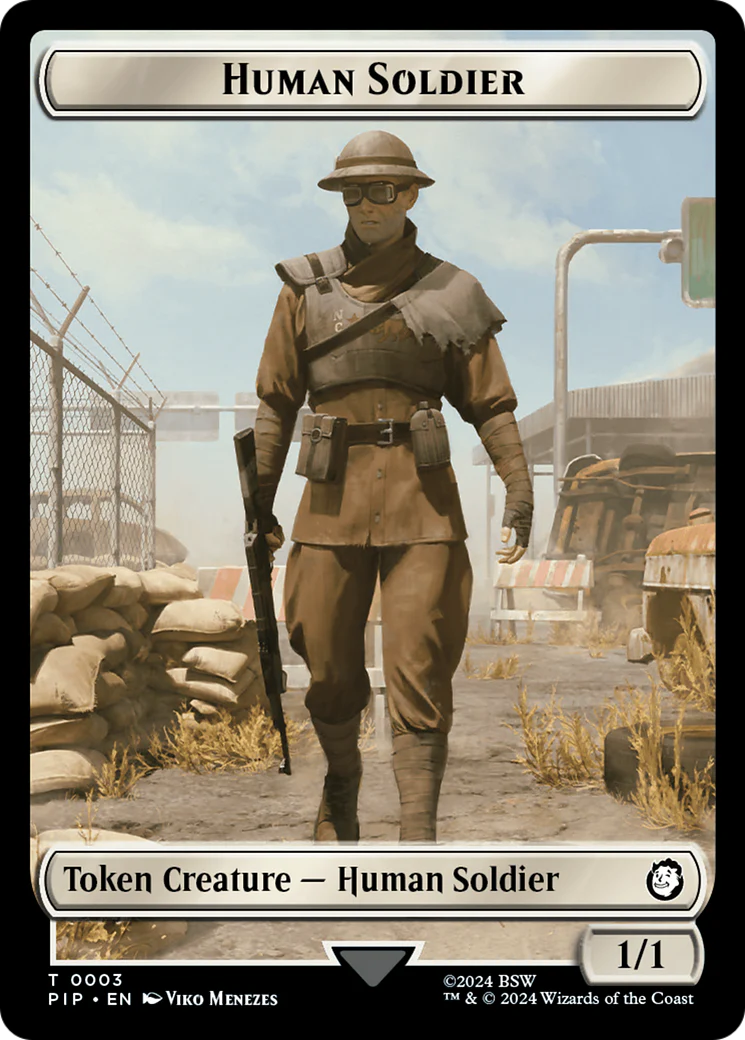 Soldier (004) // Human Soldier Double-Sided Token [Fallout Tokens] - Image 2