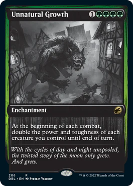 Unnatural Growth [Innistrad: Double Feature]
