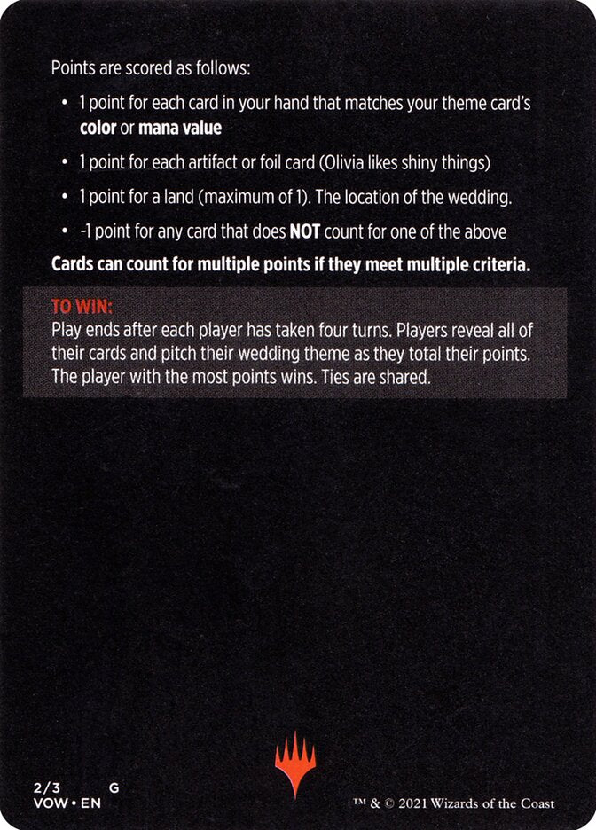 Vampire Wedding Planner (Magic Minigame) [Innistrad: Crimson Vow Minigame] - Image 2