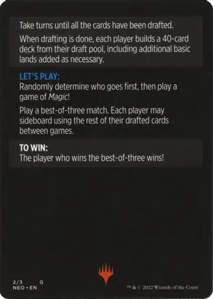 Winchester Draft (Magic Minigame) [Kamigawa: Neon Dynasty Minigame] - Image 2