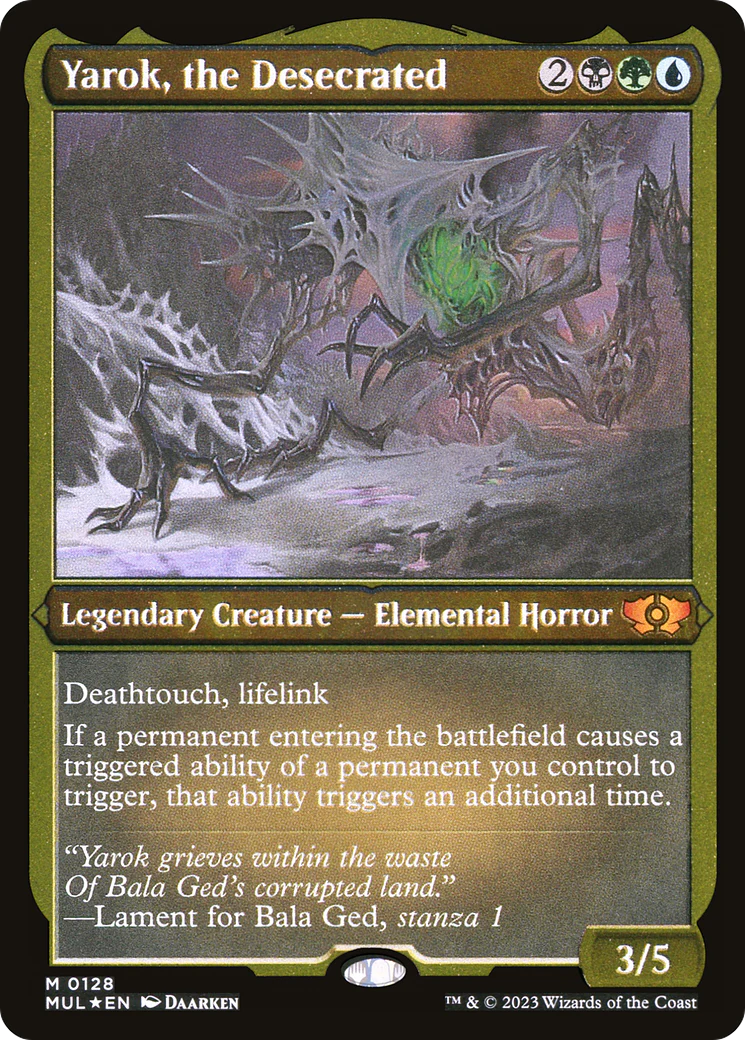 Yarok, the Desecrated (Foil Etched) [Multiverse Legends]