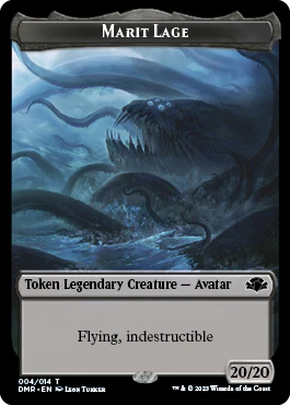 Zombie // Marit Lage Double-Sided Token [Dominaria Remastered Tokens] - Image 2